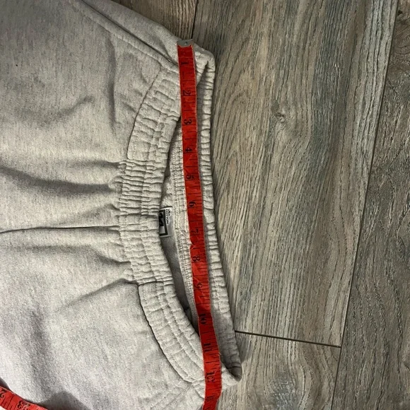 Light Gray Sweatpants || Los Angeles Apparel || 14oz Heavy Fleece - Picture 7 of 7